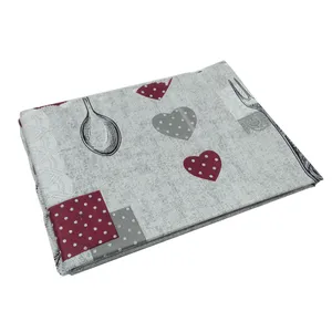 سفره 4 نفره باران طرح قلب و قاشق کد S02