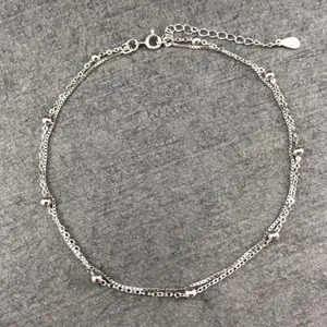 پابند نقره زنانه گیرا مدل G596