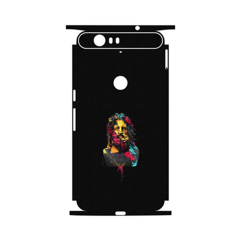 برچسب پوششی ماهوت مدل Painted Sculpture Digital Art-FullSkin مناسب برای گوشی موبایل گوگل Nexus 6P