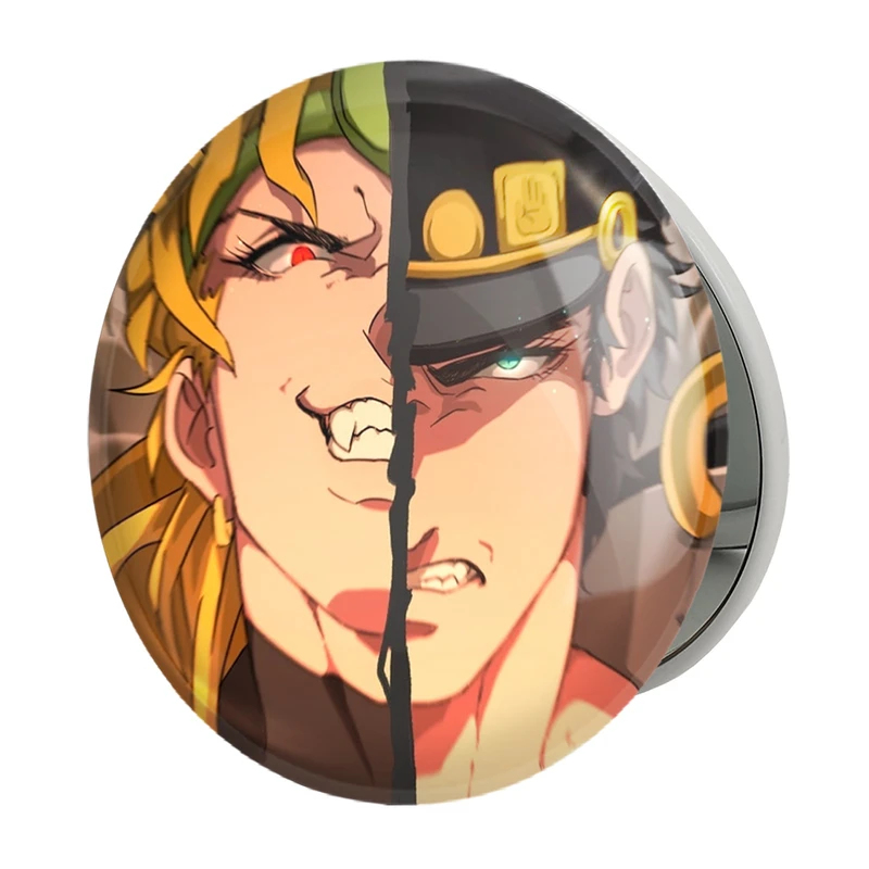 آینه جیبی خندالو طرح دیو و جوتارو انیمه جوجو Jojo مدل تاشو کد 11532 