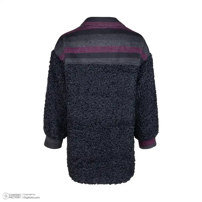 پالتو زنانه نیزل مدل 0089-155 رنگ مشکی