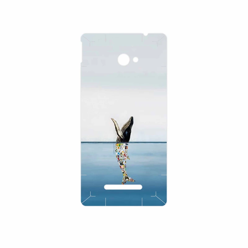 برچسب پوششی ماهوت مدل Collage of Sea Trash مناسب برای گوشی موبایل اچ تی سی 8X