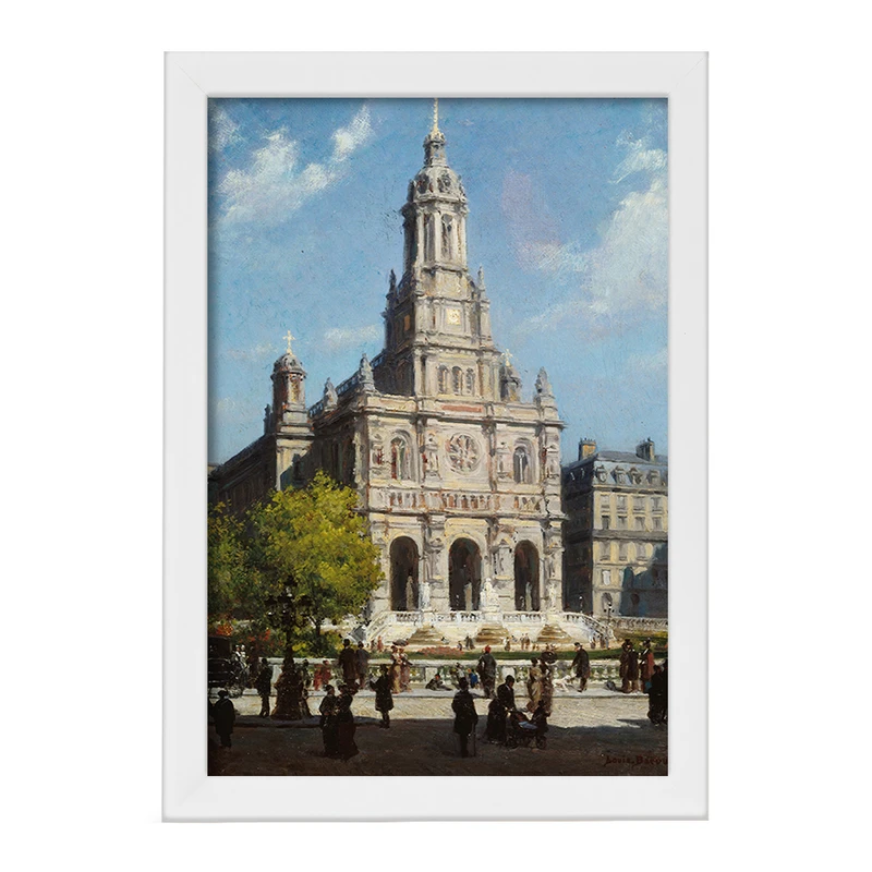 تابلو خندالو مدل نقاشی کلیسای ترینیتی اثر لویی بیرود کد F12297