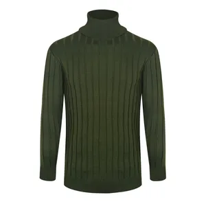پلیور  یقه اسکی مردانه مدل ستونی