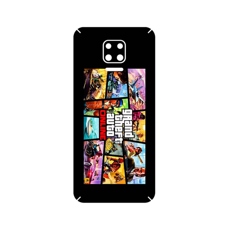 برچسب پوششی ماهوت مدل GTA Online Game Series مناسب برای گوشی موبایل شیائومی Redmi Note 9S