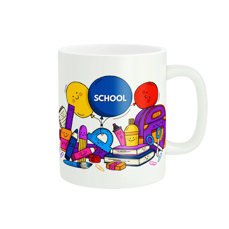 ماگ پادآفرین مدل دانش آموز مدرسه پاییز کد PM568