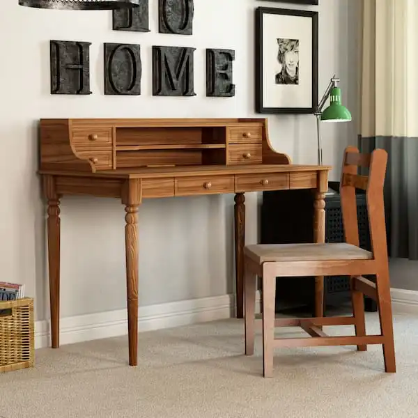 ست میز تحریر و صندلی گنجینه مدل افرا