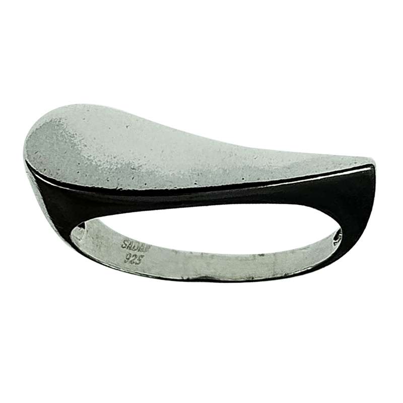 انگشتر نقره زنانه سلین کالا مدل اشک کد 195