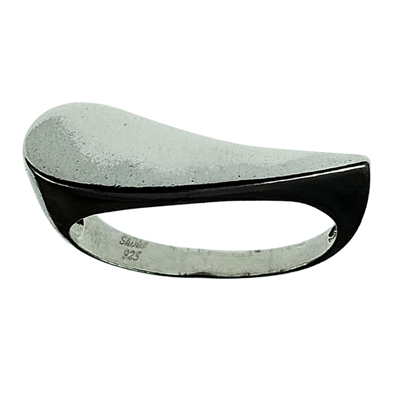 انگشتر نقره زنانه سلین کالا مدل اشک کد 195