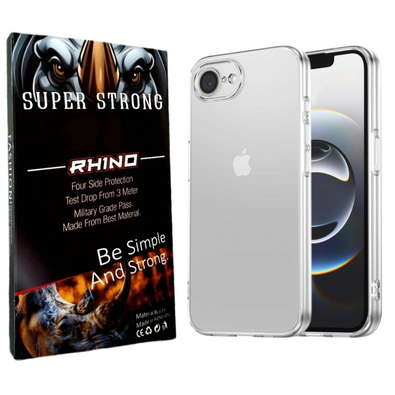 کاور راینو مدل TPU nano مناسب برای گوشی موبایل اپل IPhone 16e 