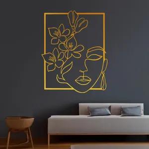 آینه پلکسی گلس مدل دکوراتیو کد N145