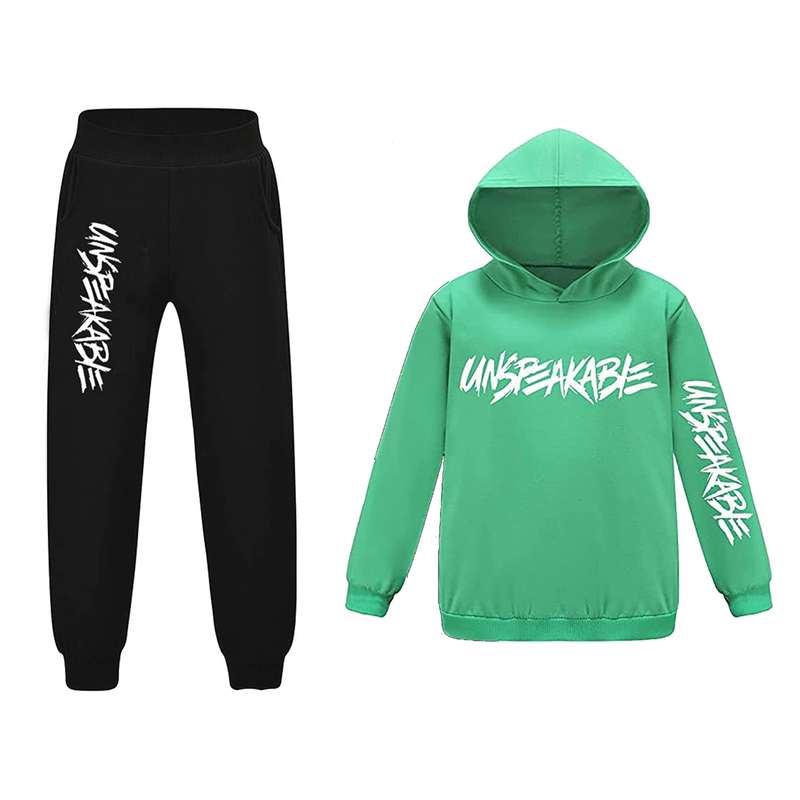 ست هودی و شلوار پسرانه مدل unspeakable 1221