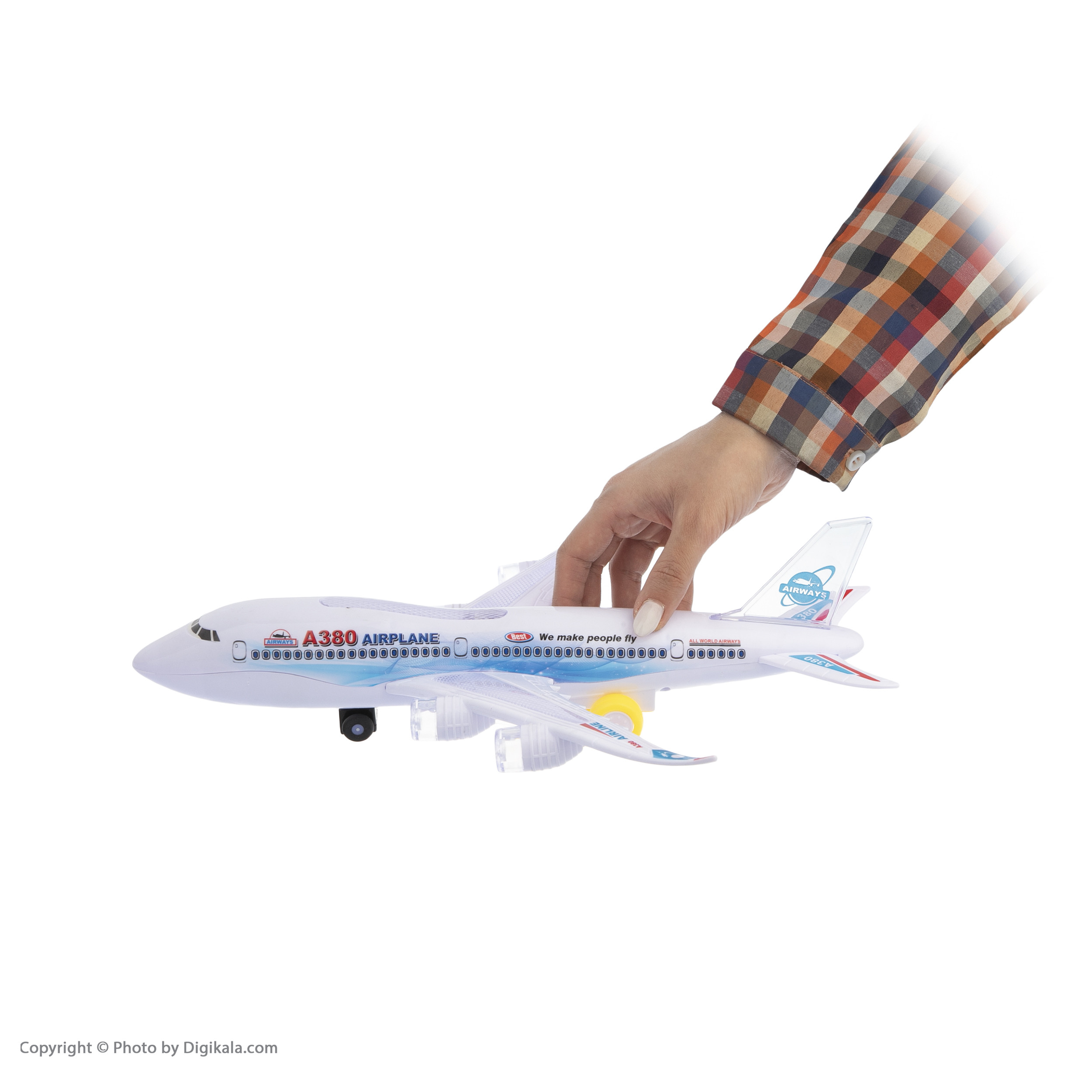 هواپیما بازی مدل A380 کد 1 هواپیما بازی مدل A380 کد 1