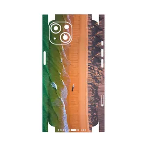 MAHOOT Beach and Green Sea-FullSkin Cover Sticker for Apple iPhone 13
