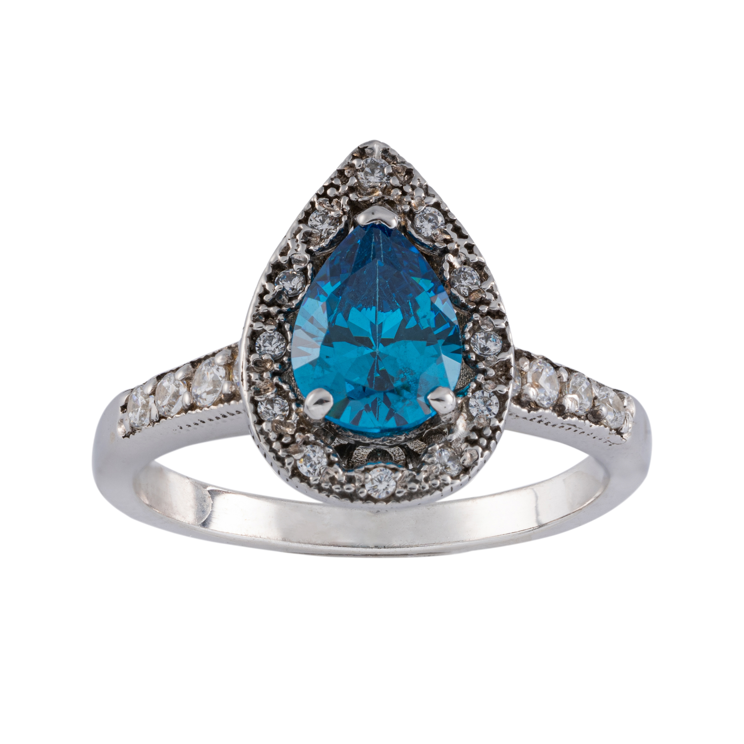 انگشتر نقره زنانه جواهری سون مدل 2677