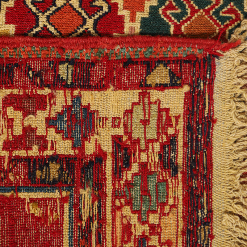 گلیم دستبافت نیم متری مدل ورنی کد 40201195