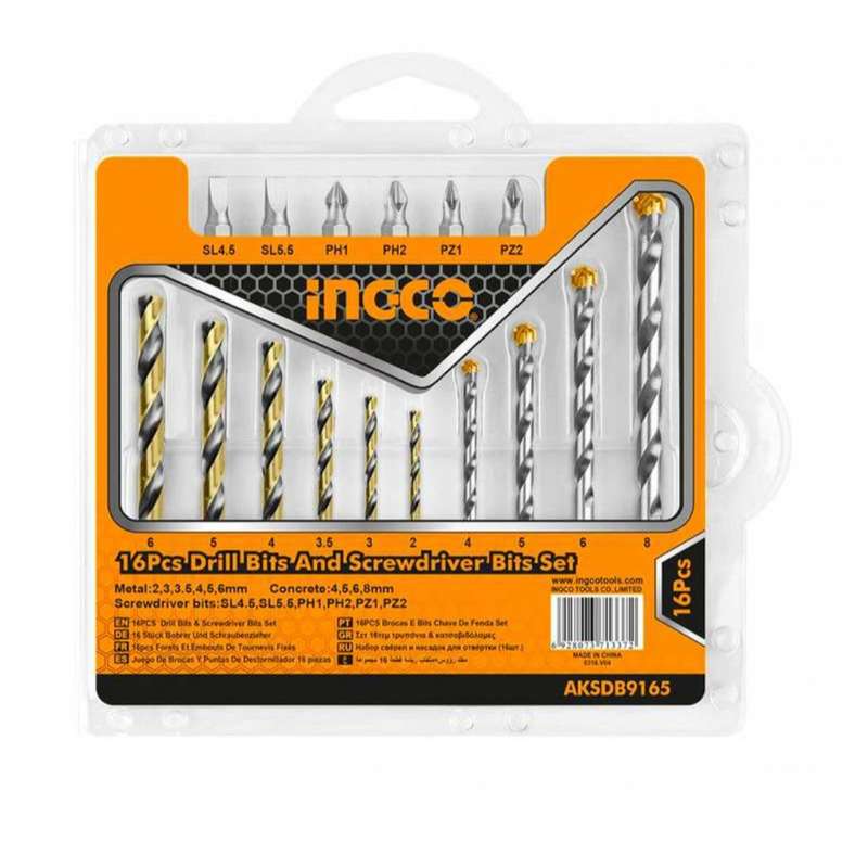 مته و سری پیچگوشتی مدل اینکو مجموعه 16 عددی مته و سری پیچگوشتی مدل اینکو مجموعه 16 عددی