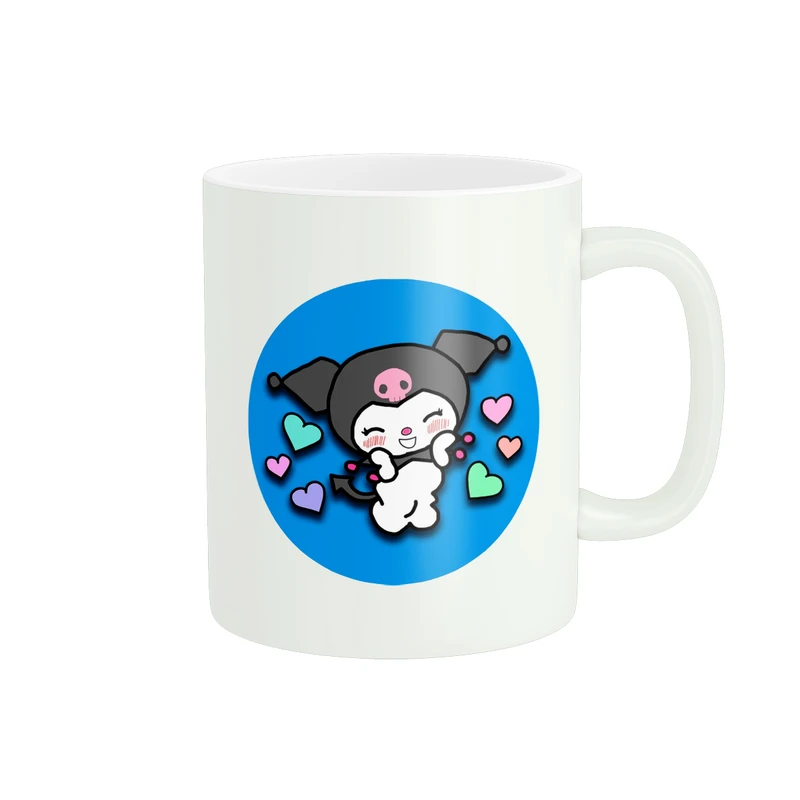 ماگ پادآفرین مدل کارتون کرومی و مای ملودی Kuromi کد PM3217