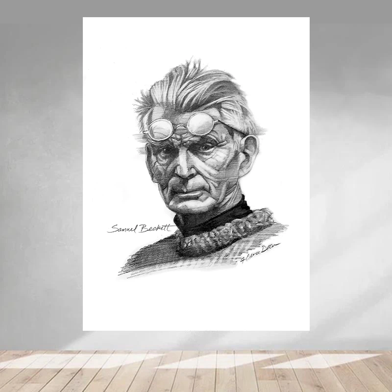 تابلو شاسی طرح ساموئل بکت مدل ab5