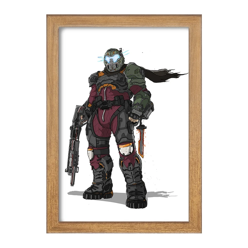 تابلو خندالو مدل بازی رستاخیز (Doom) کد 31410