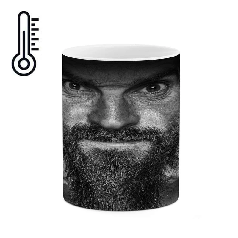 ماگ حرارتی کاکتی مدل مرد ریشو کد mgh15439