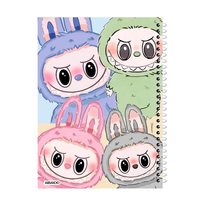 دفترچه یادداشت 50 برگ آلبالو مدل لبوبو کد 2102