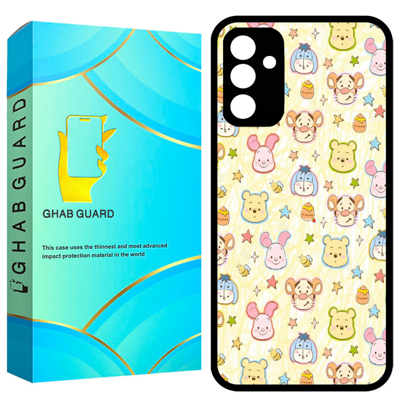 کاور قاب گارد طرح پو و دوستان مدل GCHPA34 مناسب برای گوشی سامسونگ Galaxy A34 5G