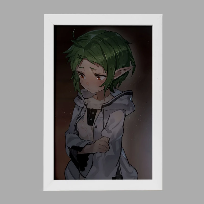 تابلو خندالو مدل سیلفیت انیمه موشوکو تنسی کد 24074