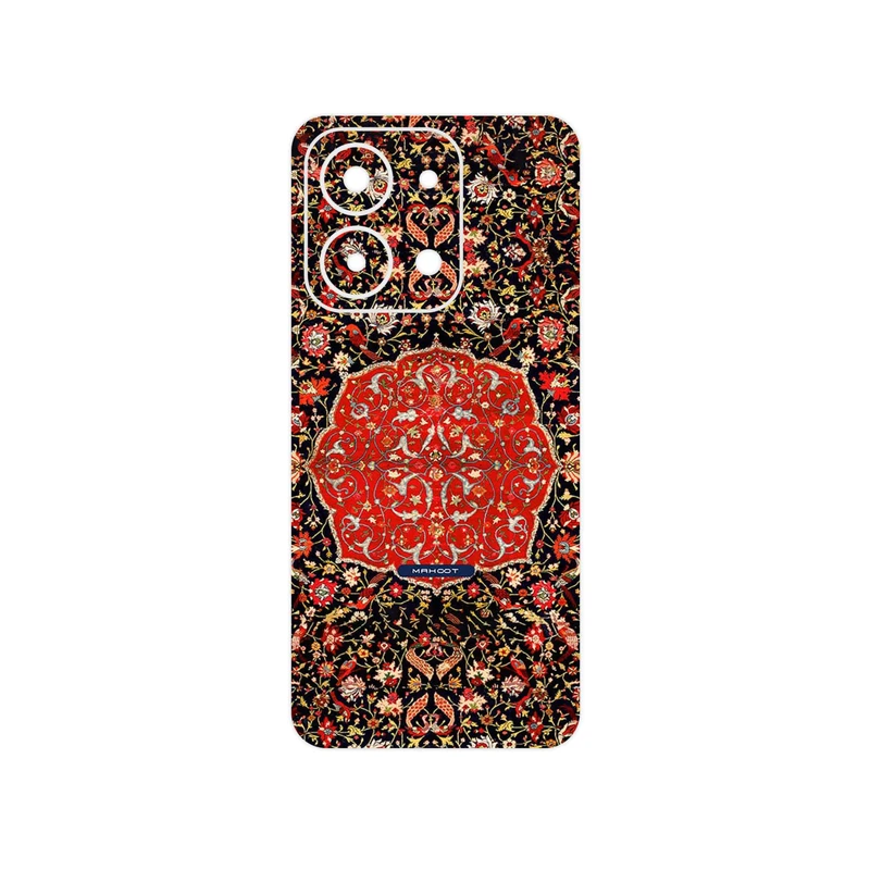 برچسب پوششی ماهوت مدل Persian_Carpet_Red مناسب برای گوشی موبایل شیائومی Redmi 15C 4G
