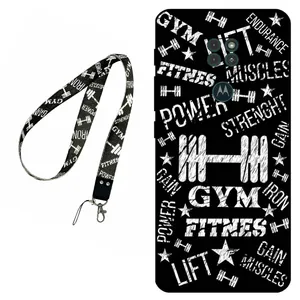 Megafone Gym 0010 Cover For Motorola Moto G9 / G9 Play Mobile Neckband