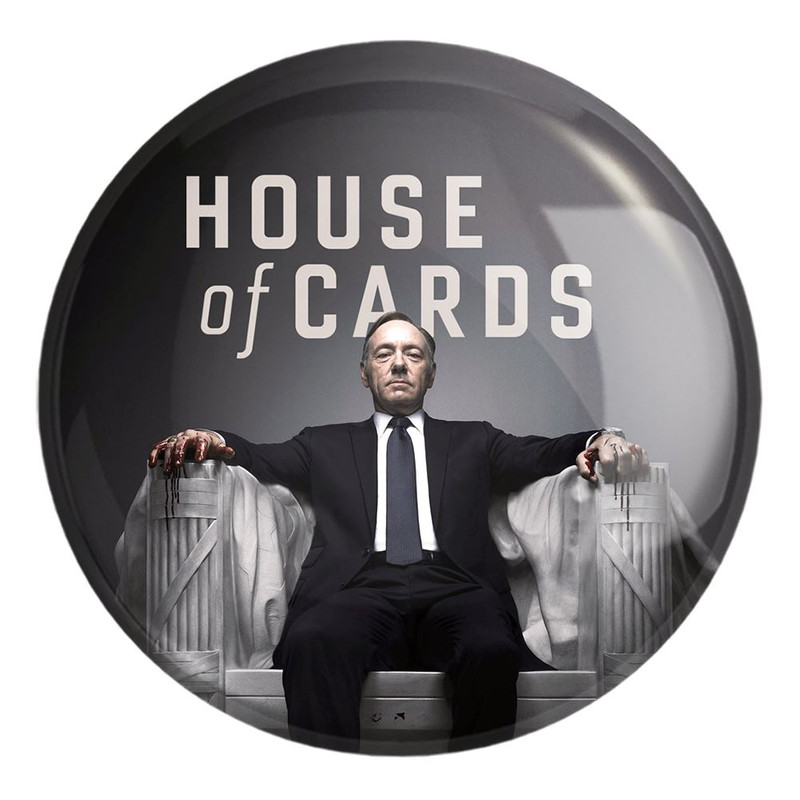 پیکسل خندالو طرح سریال House Of Cards کد 28146 مدل بزرگ