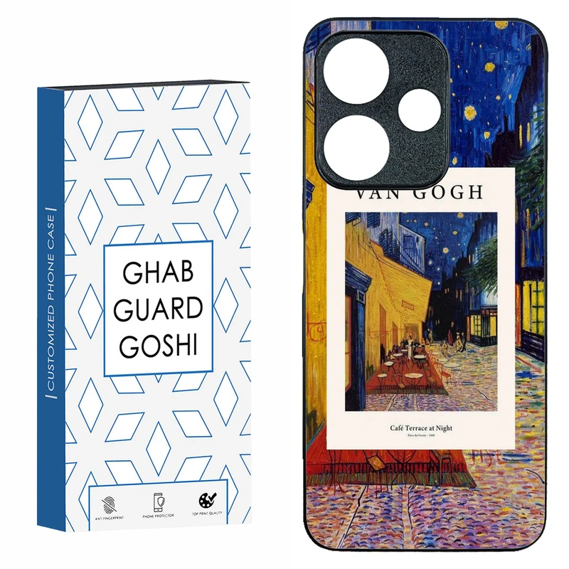 کاور قاب گارد گوشی طرح ونگوگ کد TPU-039 مناسب برای گوشی موبایل شیائومی  REDMI 13  