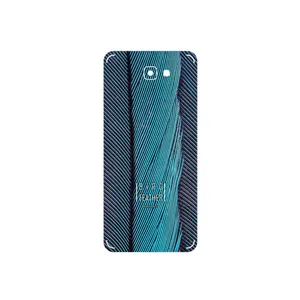 MAHOOT Turquoise feathers Cover Sticker for Samsung Galaxy J7 Prime 2