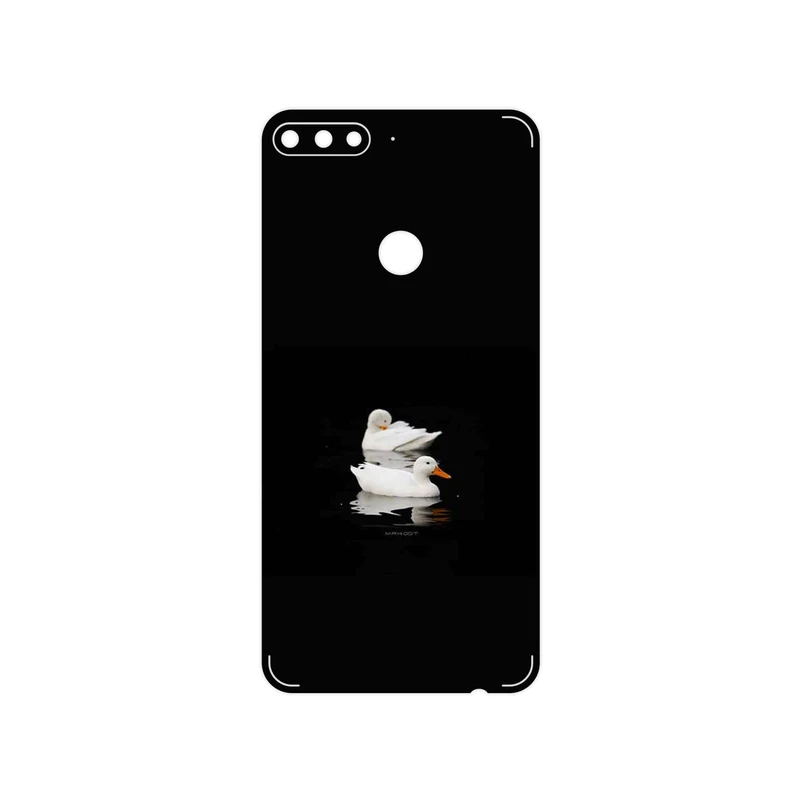 برچسب پوششی ماهوت مدل Duck مناسب برای گوشی موبایل هوآوی Y7 Prime 2018