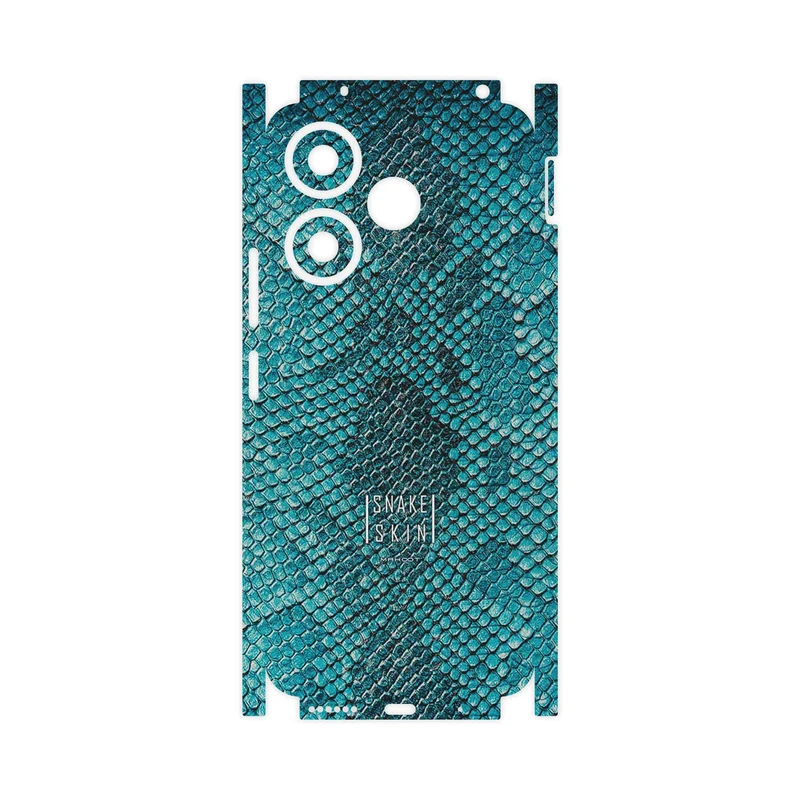 برچسب پوششی ماهوت مدل Blue Snake Skin-FullSkin مناسب برای گوشی موبایل شیائومی Redmi 13