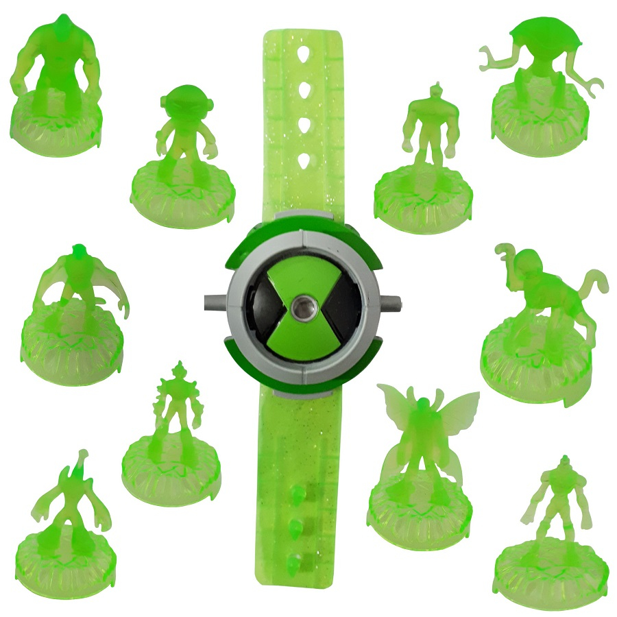 ساعت اسباب بازی مدل Ben10 مجموعه 11 عددی
