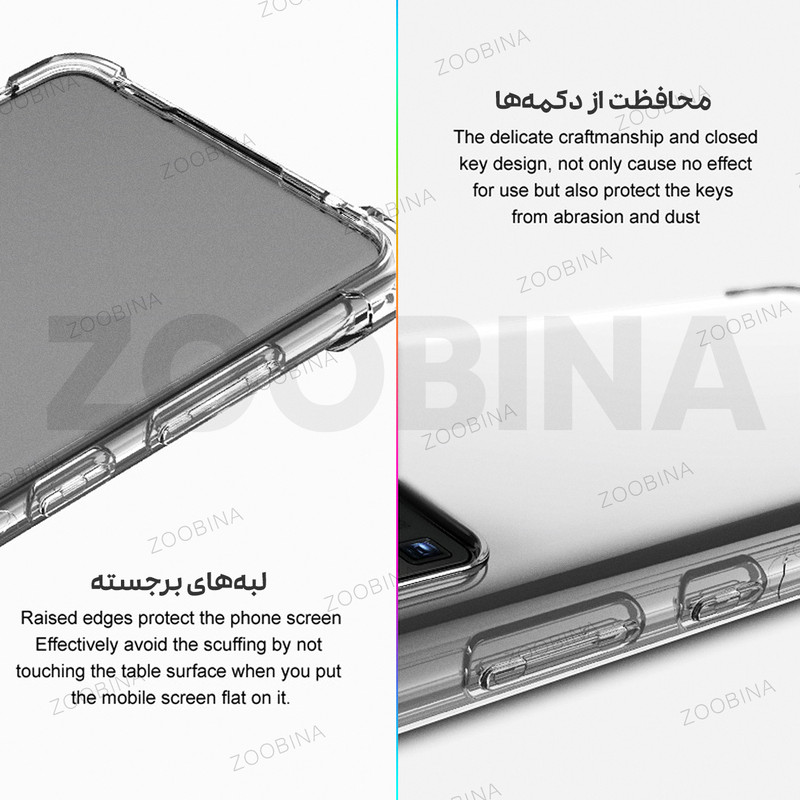 کاور زوبینا مدل Clear مناسب برای گوشی موبایل اپل iPhone 14 1