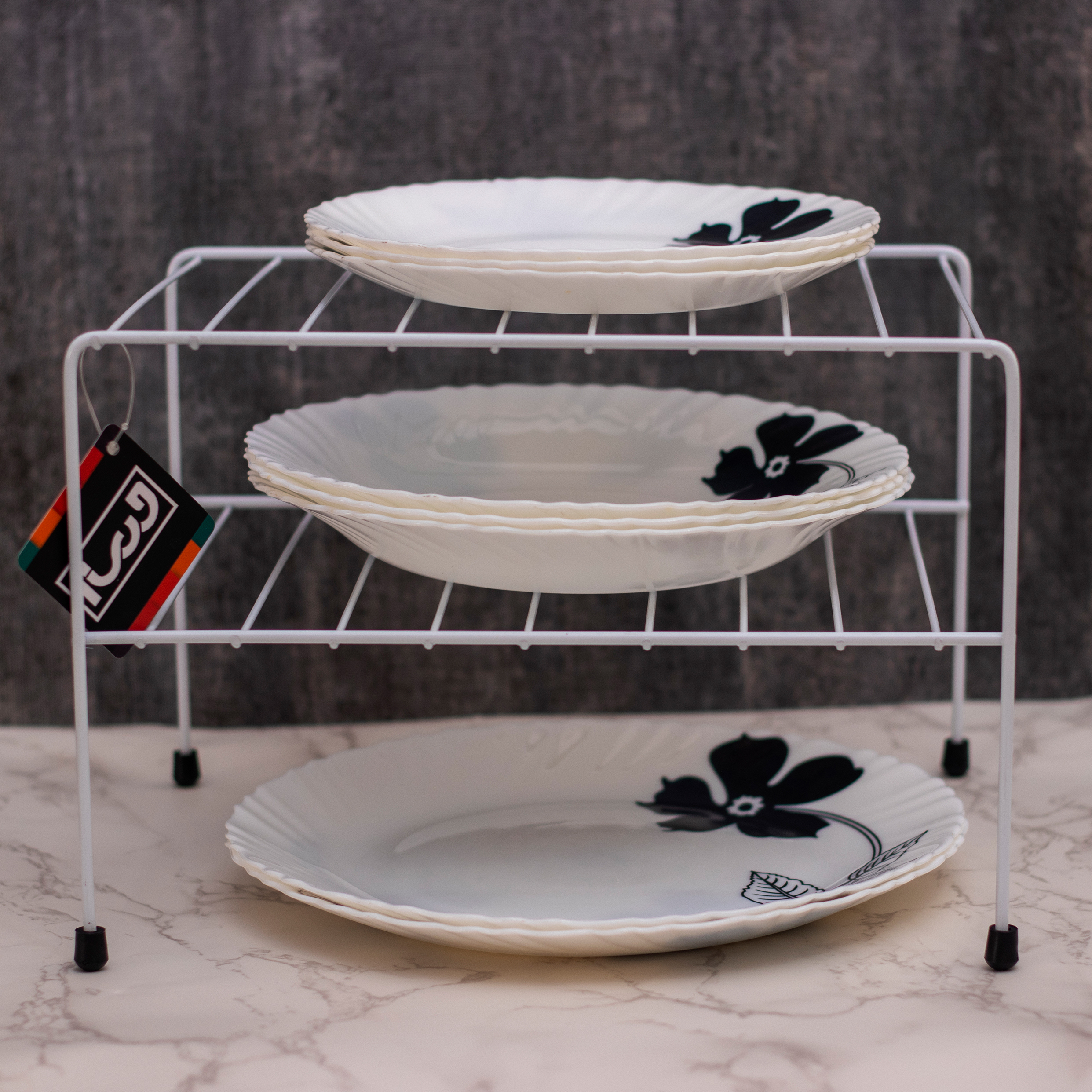 نظم دهنده کابینت و ارگنایزر ورسام مدل دو طبقه کد 02 بسته چهار عددی