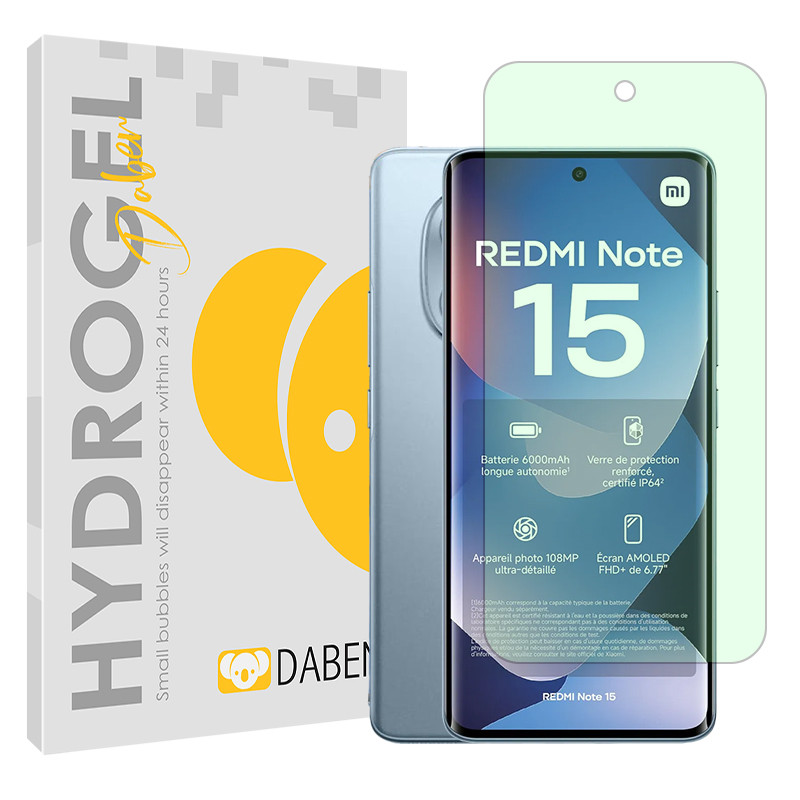 محافظ صفحه نمایش حفاظت از نور سبز دبن مدل Eye Care مناسب برای گوشی موبایل شیائومی Redmi Note 15 4G