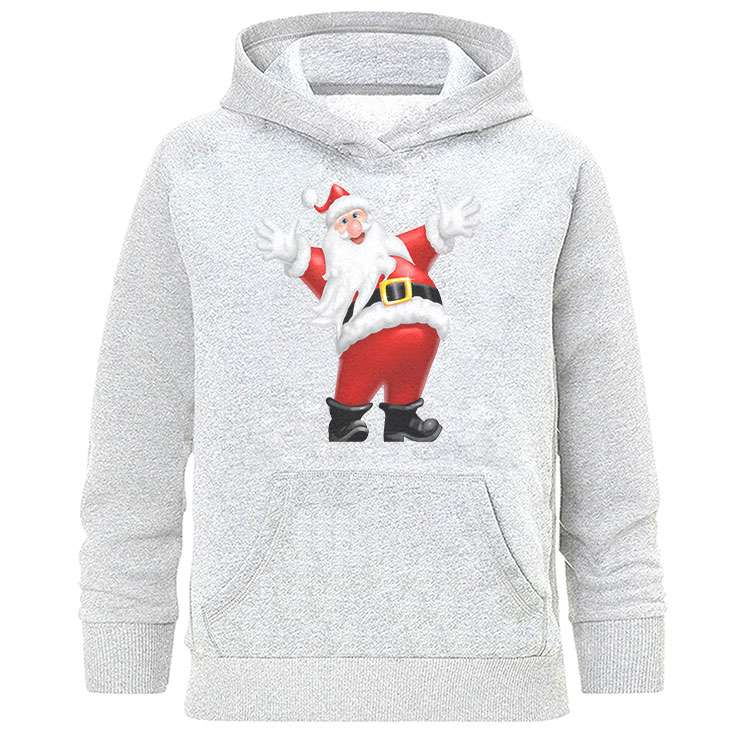 هودی زنانه طرح بابا نوئل مدل K658