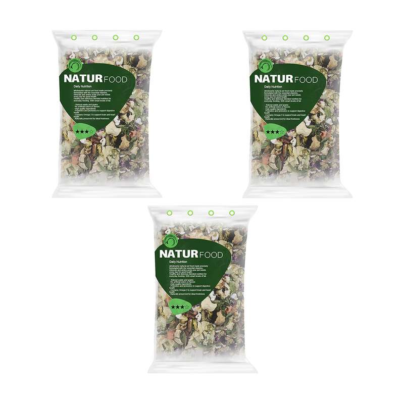 غذای خرگوش نیچر فود مدل 3 ستاره وزن 2 کیلوگرم بسته 3 عددی غذای خرگوش نیچر فود مدل 3 ستاره وزن 2 کیلوگرم بسته 3 عددی