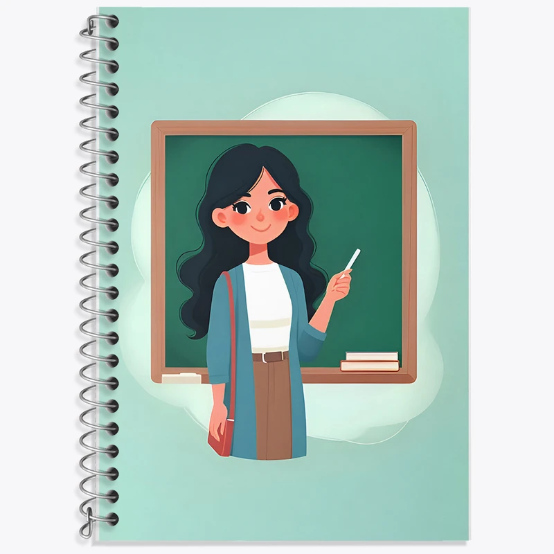 دفتر نت موسیقی 50 برگ خندالو طرح معلم کد F8007