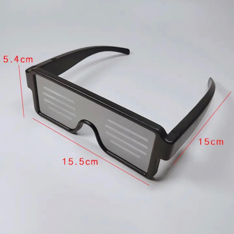 عینک مهمانی مدل Glowing LED عینک مهمانی مدل Glowing LED