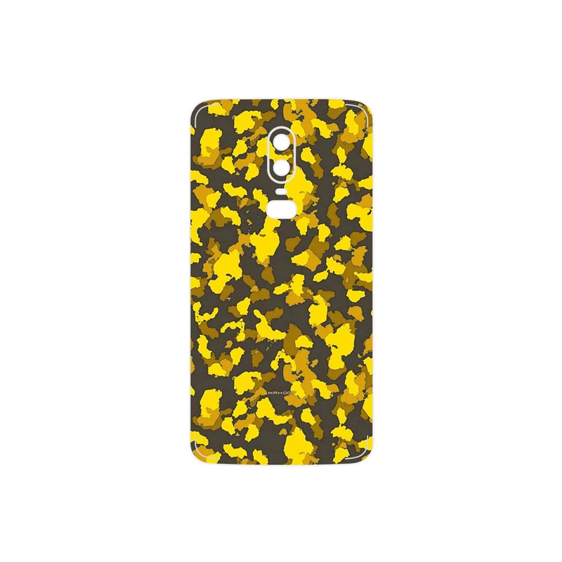 برچسب پوششی ماهوت مدل Yellow Infantry Army مناسب برای گوشی موبایل وان پلاس 6