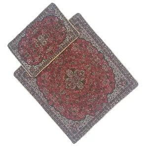 جانماز ترمه طرح شاه عباسی کد RED