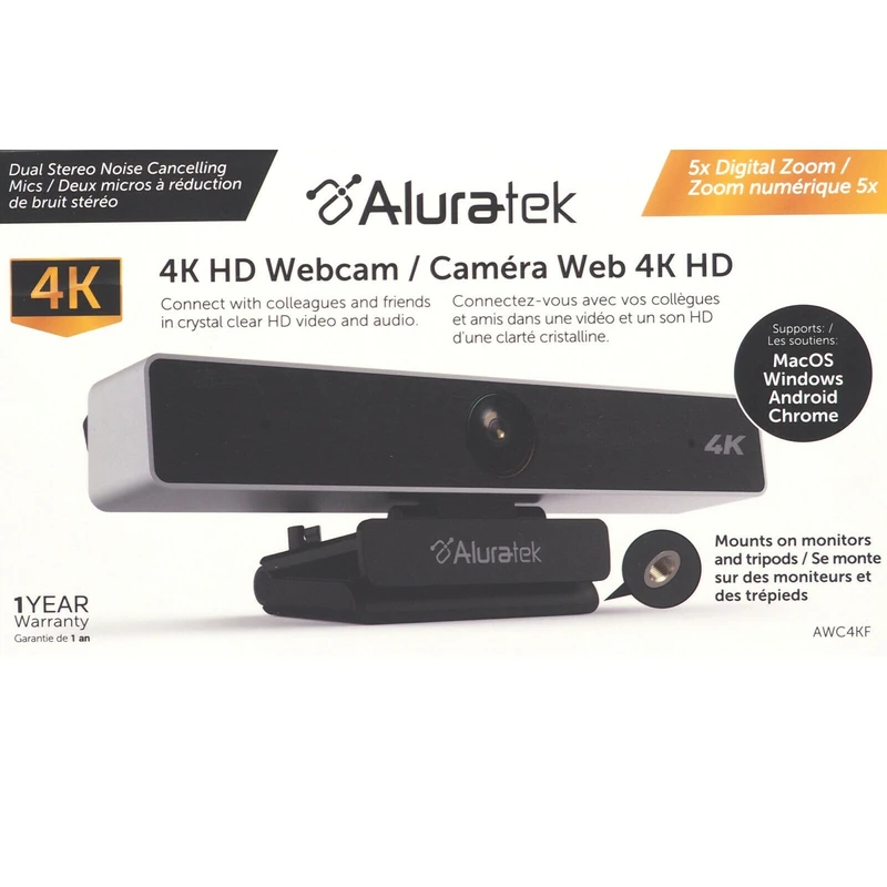 عکس شماره 10 : وب کم آلورا تک مدل live pro 4k