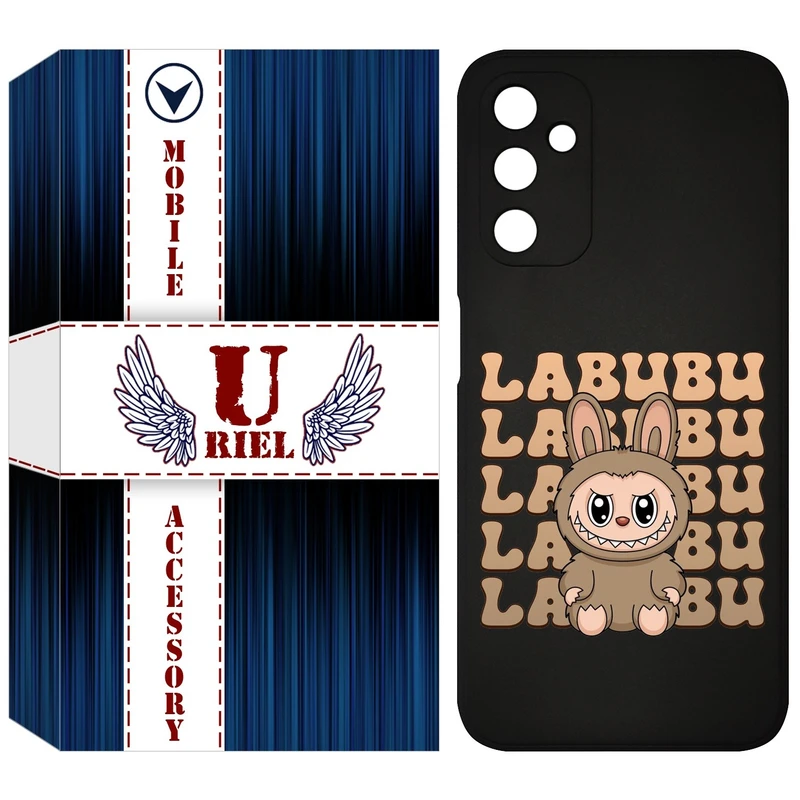 کاور یوریل قاب مدل KSH کد 134 طرح عروسک لبوبو مناسب برای گوشی موبایل سامسونگ Galaxy A14 4G / A14 5G