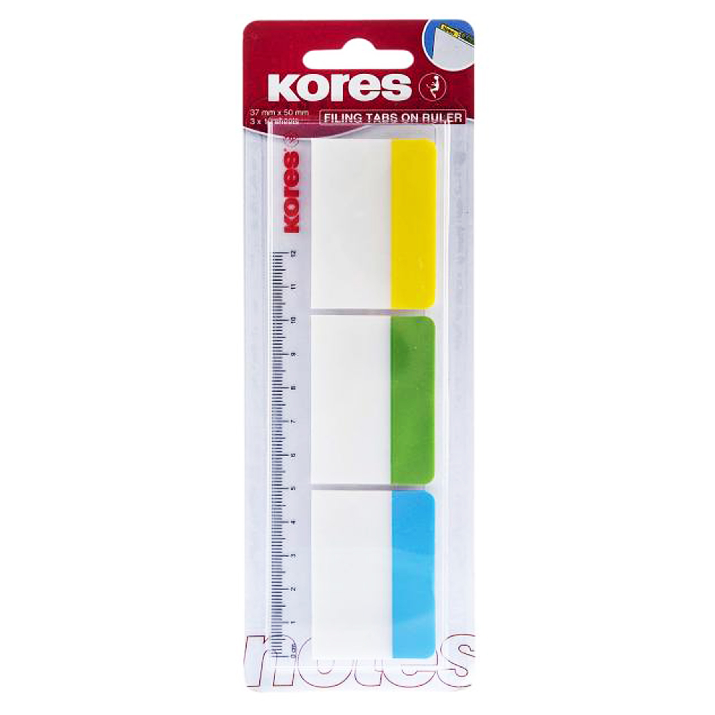 کاغذ یادداشت چسب دار کورس مدل Filing Tabs on Ruler بسته 30 عددی