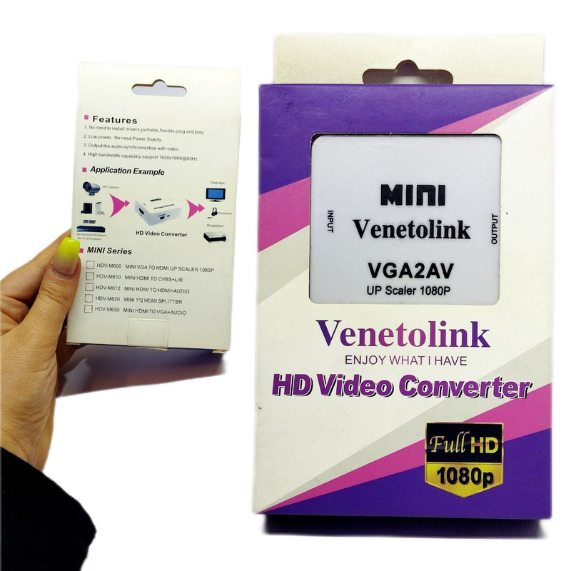 مبدل VGA به AV ونتولینک مدل +AV-2