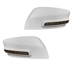فلاپ آینه چراغدار خودرو کالانیکس مدل FEL-QUKICKWH10368 مناسب برای کوییک مجموعه 2 عددی